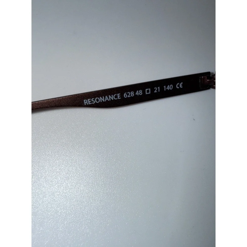 Jean Lafont Paris, RESONANCE 628, 48-21 Authentic Copper Cateye Eyeglass Frames.